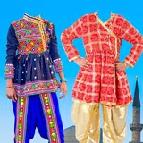 Rajasthani men suit photo edit