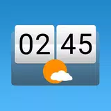 Sense Flip: Clima e Rel&oacute;gio APK